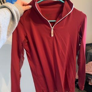 Burgundy Tailored Sportsman Sun Shirt